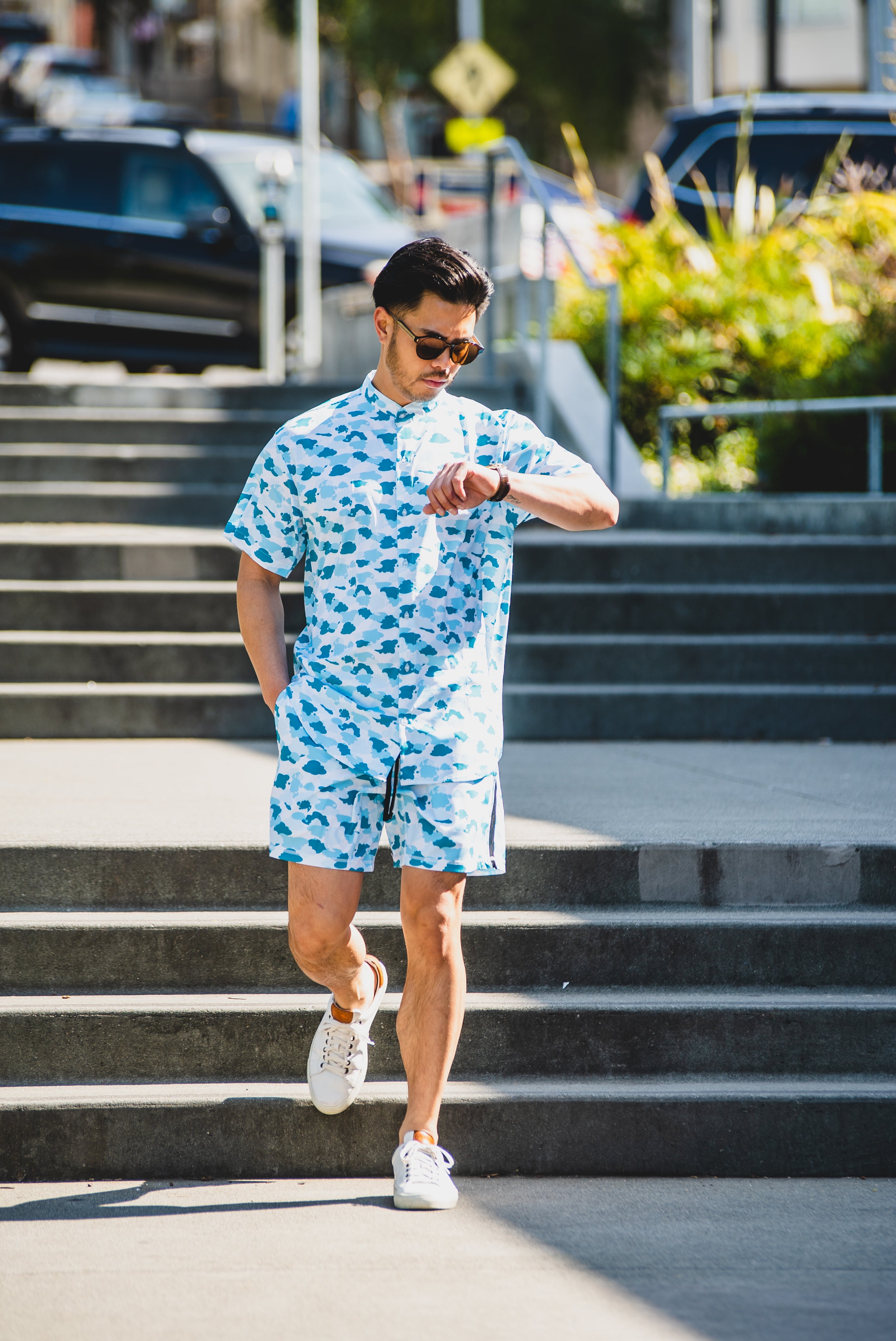 CLOUD CAMO HYBRID SET