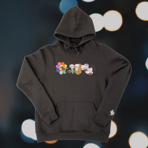 ICONS HOODIE-BLACK