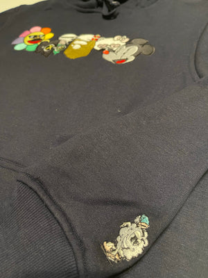 ICONS NAVY HOODIE