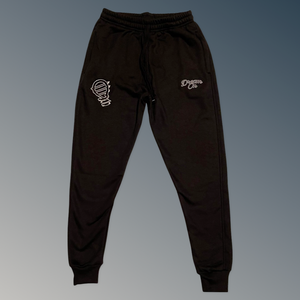 EMBROIDERED LOGO JOGGERS