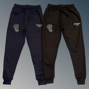 EMBROIDERED LOGO JOGGERS